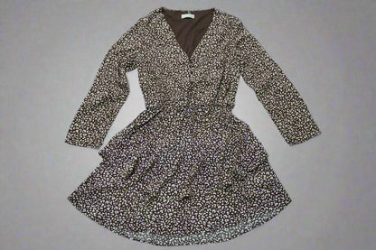 Mara Dress Leo Marron